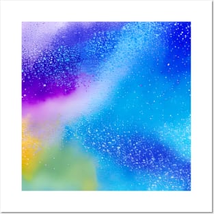 Abstract Memory of Summer Rain (MD23Bgs004) Posters and Art